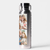 Großvater | Großvater Einfach 4 Foto Jahr Trinkflasche (Vorne)