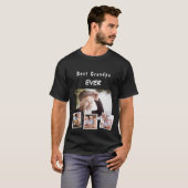 Großvater Großvater-Foto T-Shirt (Vorne ganz)