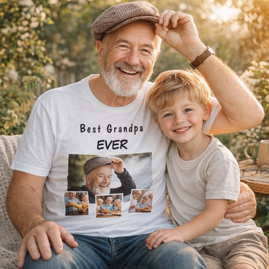 Großvater Großvater-Foto T-Shirt