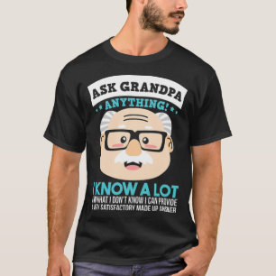 Großvater Großvater Funny Cartoon amaste Shirt pas