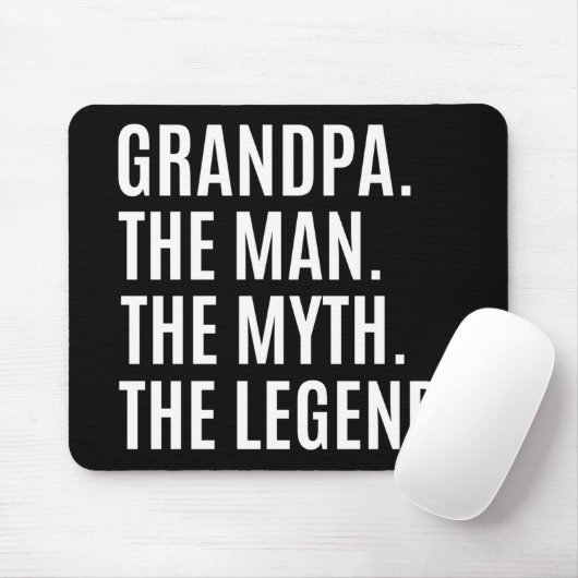 Großvater/Großvater Mousepad (Mit Mouse)