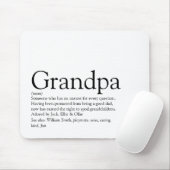 Großvater Großvater Papa Definition Spaß Mousepad (Mit Mouse)