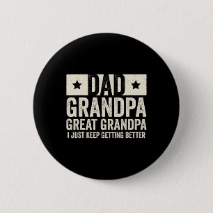 Großvater Großvater Vater#39;s Tag von Grandki Button