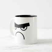 Großvater Grumpalumpagus Zweifarbige Tasse (Vorderseite Links)
