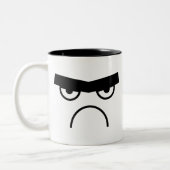 Großvater Grumpalumpagus Zweifarbige Tasse (Links)