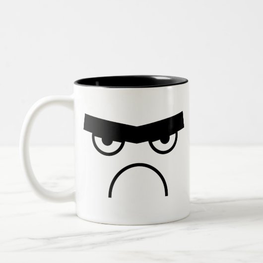 Großvater Grumpalumpagus Zweifarbige Tasse (Links)