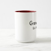 Großvater - hergestellt 2017 - 15 tasse (Zentrum)