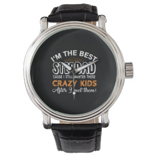 Großvater Ich bin der beste Step-Vater Armbanduhr