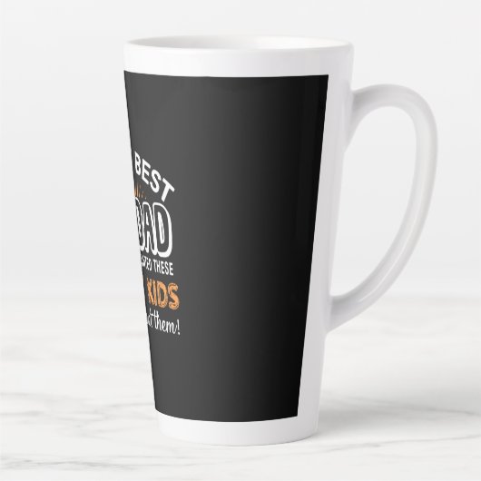 Großvater | Ich bin der beste Step-Vater Milchtasse (Rechts)