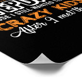 Großvater | Ich bin der beste Step-Vater Poster (Ecke)