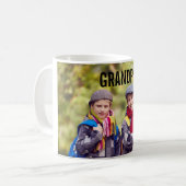 Großvater Ihre KinderFoto-Tasse groß Kaffeetasse (Vorderseite Links)