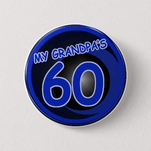 Großvater ist 60 button (Vorderseite)