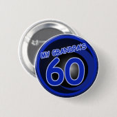 Großvater ist 60 button (Vorne & Hinten)