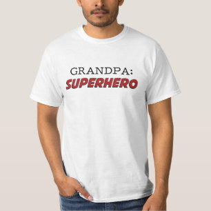 Großvater ist ein Superheld-Großvater T-Shirt
