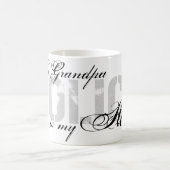 Großvater ist mein Held - POLIZEI Kaffeetasse (Mittel)