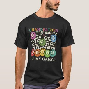 Großvater ist mein Name Bingo ist mein Spiel Witzb T-Shirt