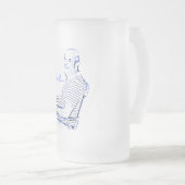 Großvater Joe, Glück ist… Mattglas Bierglas (VorderseiteRechts)