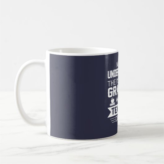 Großvater-Lehrer Kaffeetasse (Links)