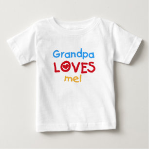 Großvater-Lieben ich Baby T-shirt