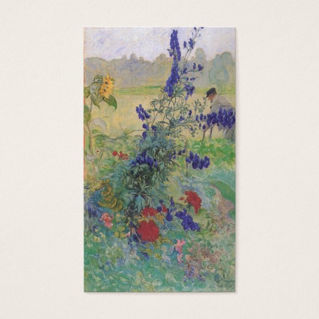 Großvater mit Blume 1909 (Vorderseite)