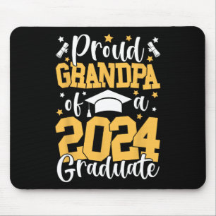 Großvater mit einer CL von 2024 Graduate Matching Mousepad