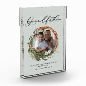 Großvater modernes schicke und elegante leafarbene fotoblock (Links)