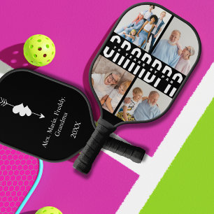 Großvater nach dem Pfarrer Pickleball Schläger