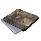 Großvater nach seinem Großvater Laptopschutzhülle (Vorne Knopf)