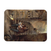 Großvater nach seinem Großvater Magnet (Horizontal)