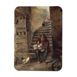 Großvater nach seinem Großvater Magnet