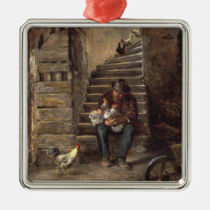 Großvater nach seinem Großvater Ornament Aus Metall