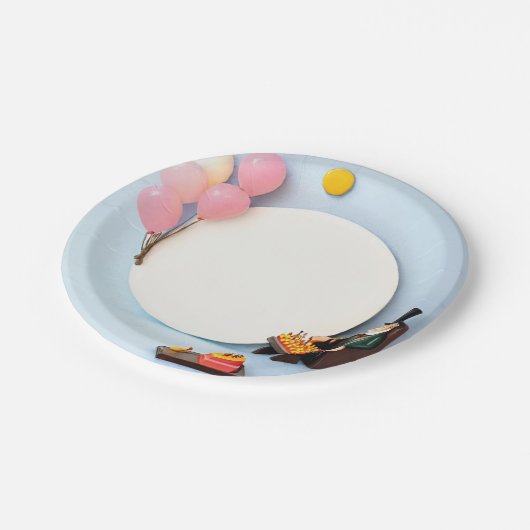 Großvater Pappteller (Schrägansicht)