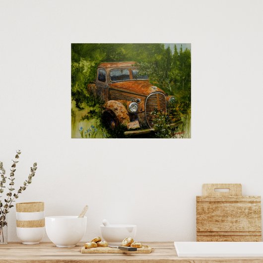 Großvater Poster (Küche)