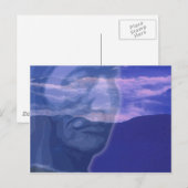 Großvater Postkarte (Vorne/Hinten)