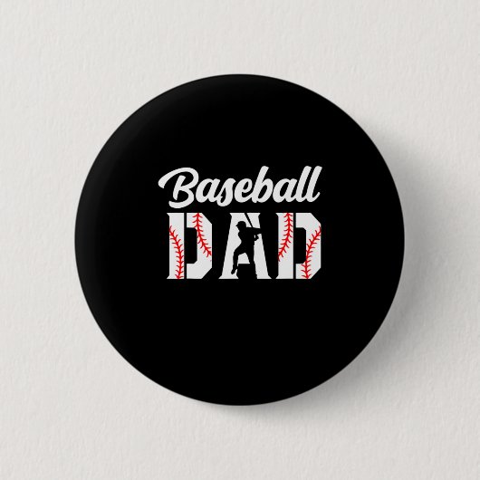 Großvater Quotes | Baseball-Vater Button (Vorderseite)