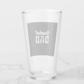 Großvater Quotes | Baseball-Vater Glas (Rückseite)