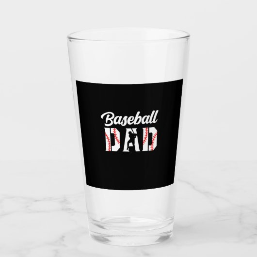 Großvater Quotes | Baseball-Vater Glas (Vorderseite)