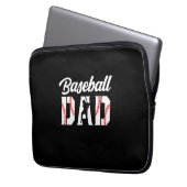 Großvater Quotes | Baseball-Vater Laptopschutzhülle (Vorderseite Links)