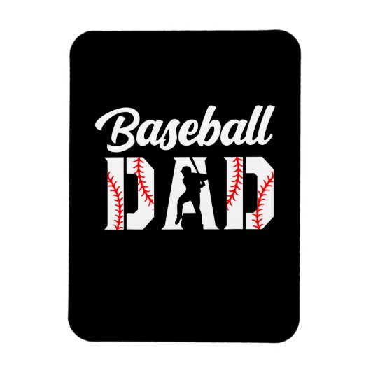Großvater Quotes | Baseball-Vater Magnet (Vertikal)