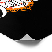 Großvater Quotes | Baseball-Vater Poster (Ecke)