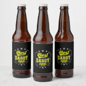 Großvater Quotes | Best Daddy Ever Bierflaschenetikett (Flaschen)