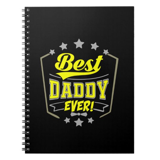 Großvater Quotes | Best Daddy Ever Notizblock (Vorderseite)