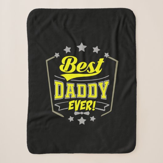 Großvater Quotes | Best Daddy Ever Sherpadecke (Vorderseite)