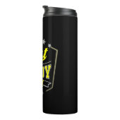 Großvater Quotes | Best Daddy Ever Thermosbecher (Nach rechts gedreht)