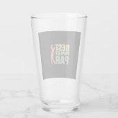 Großvater Quotes | Beste Papa Par Golf Glas (Rückseite)