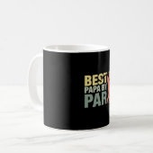 Großvater Quotes | Beste Papa Par Golf Kaffeetasse (Vorderseite Links)