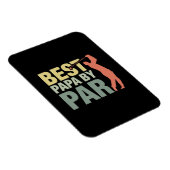 Großvater Quotes | Beste Papa Par Golf Magnet (Rechte Seite)