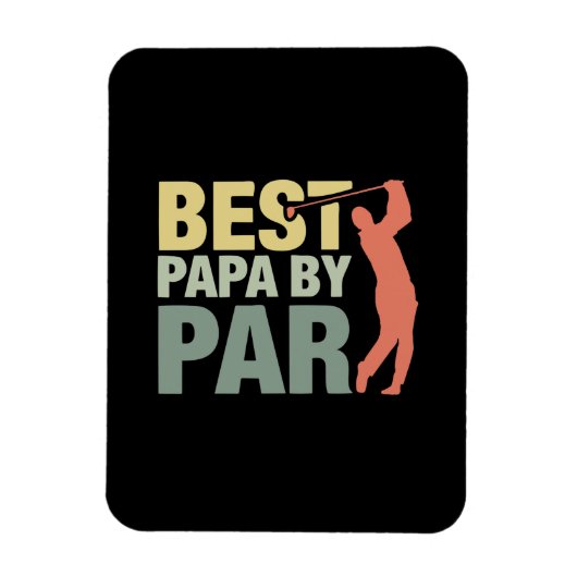 Großvater Quotes | Beste Papa Par Golf Magnet (Vertikal)