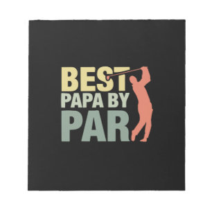 Großvater Quotes Beste Papa Par Golf Notizblock