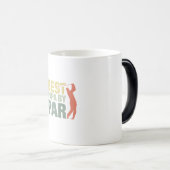 Großvater Quotes | Beste Papa Par Golf Verwandlungstasse (VorderseiteRechts)